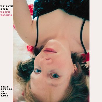 like petals of the rose - BLACK AND PINK ROSES